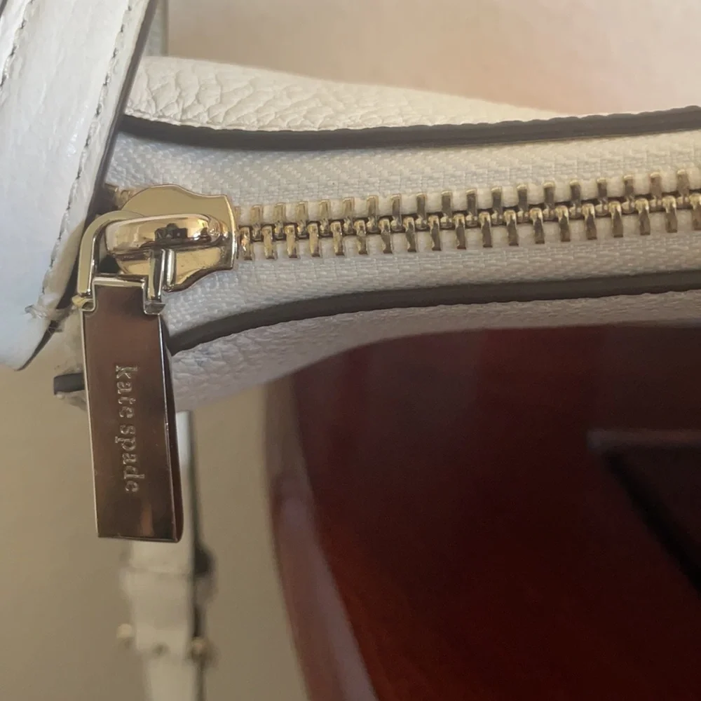 Kate Spade Leather and Canvas Crossbody Bag